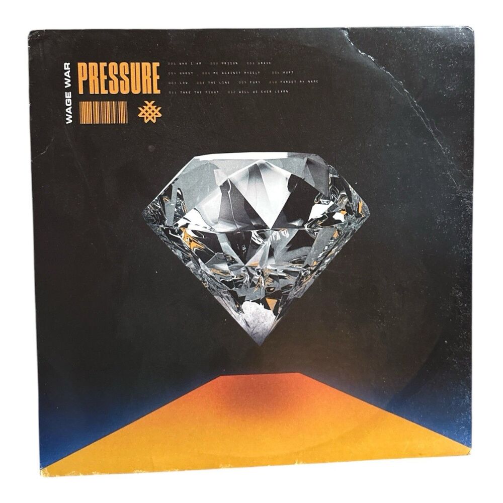 Wage War Vinyl Pressure Blue LP 2019 Fearless Records FEAR 0087 Album